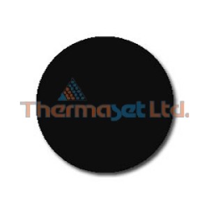 Black Semi-Gloss / BS 00E53 / Polyester Powder Coat