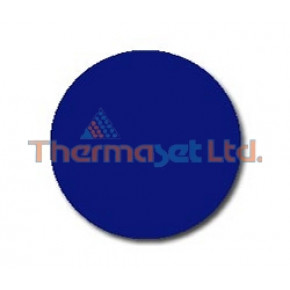 Gentian Blue Ripple-Leatherette / RAL 5010 / Polyester Powder Coat