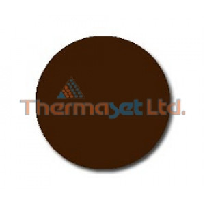 Nut Brown Semi-Gloss / RAL 8011 / Polyester Powder Coat