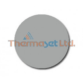 White Aluminium Sandpaper Texture / RAL 9006 / Polyester Powder Coat